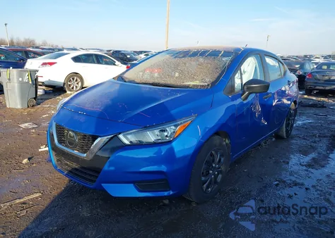 2020 Nissan Versa S Xtronic Cvt из США, поврежденный, VIN 3N1CN8DV6LL843830